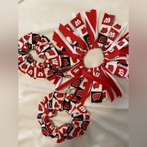 Set of 3 Wisconsin Scrunchies